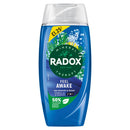 Radox Mineral Therapy Body Wash Feel Awake Pack of 6 x 225 ml