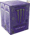 Monster Ultra Violet Energy Soft Drink Zero Sugar 500ml Pack