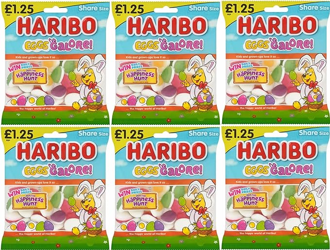 Haribo Egg Galore! Bags Pack of 12x140g