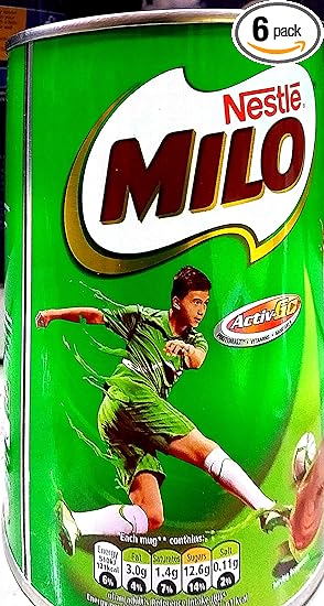 Nestle Milo Chocolate Energy Drink 6x400 g