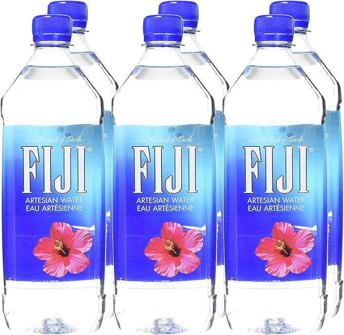 FIJI Natural Artesian Water Bottles Pack of 1ltr