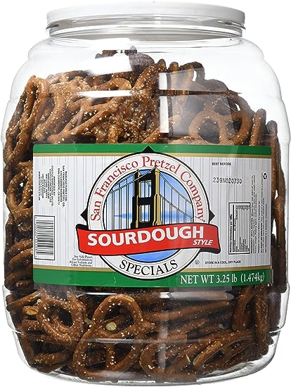 San Francisco Sourdough Pretzels 1.47kg Jar