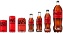 Coca Cola Zero sugar Soft Drink (cans / glassbottles / plastic bottles)