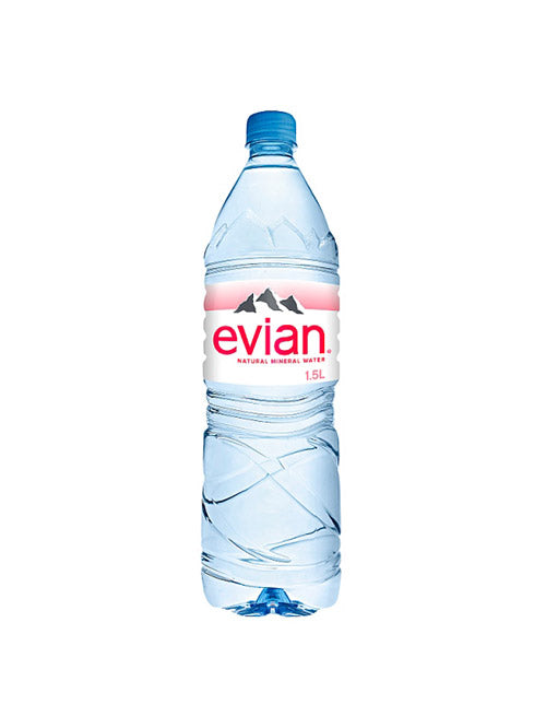 Evian Natural Mineral Water Pack of 1.5 ltr bottles