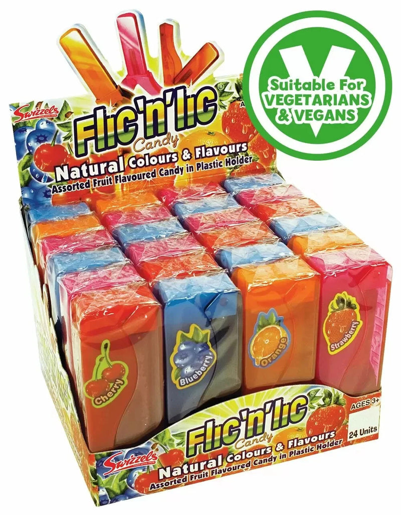 Swizzels Flic Lic Pack of 24x14g