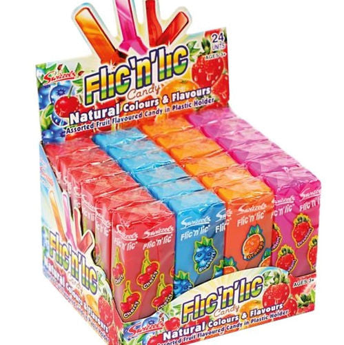 Swizzels Flic Lic Pack of 24x14g