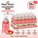 Mogu Mogu Strawberry Drink Bottle 24 x 320ml