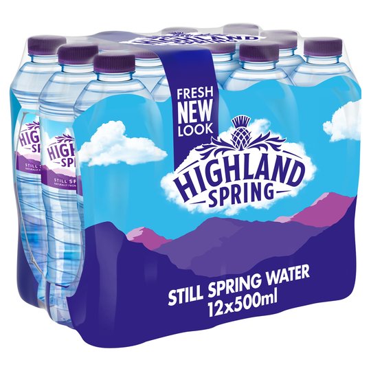 Highland Spring Still Water Pack of 500ml