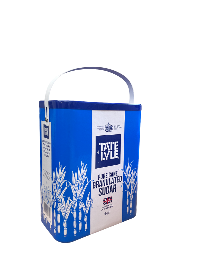 Tate & Lyle Granulated Sugar Pack of 3kg Drum