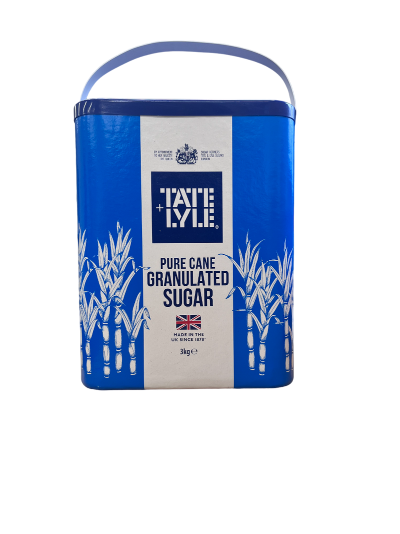 Tate & Lyle Granulated Sugar Pack of 3kg Drum