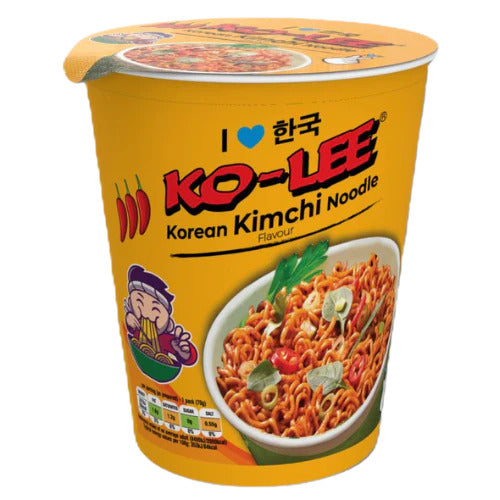 Ko Lee Korean Cup Kimchi Pack of 6 x 65g
