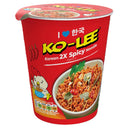 Ko Lee Korean Cup 2 Spicy Pack of 6 x 65g