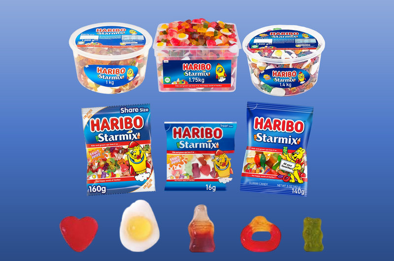 Haribo Starmix party sweet (Sharing bags & tubs)