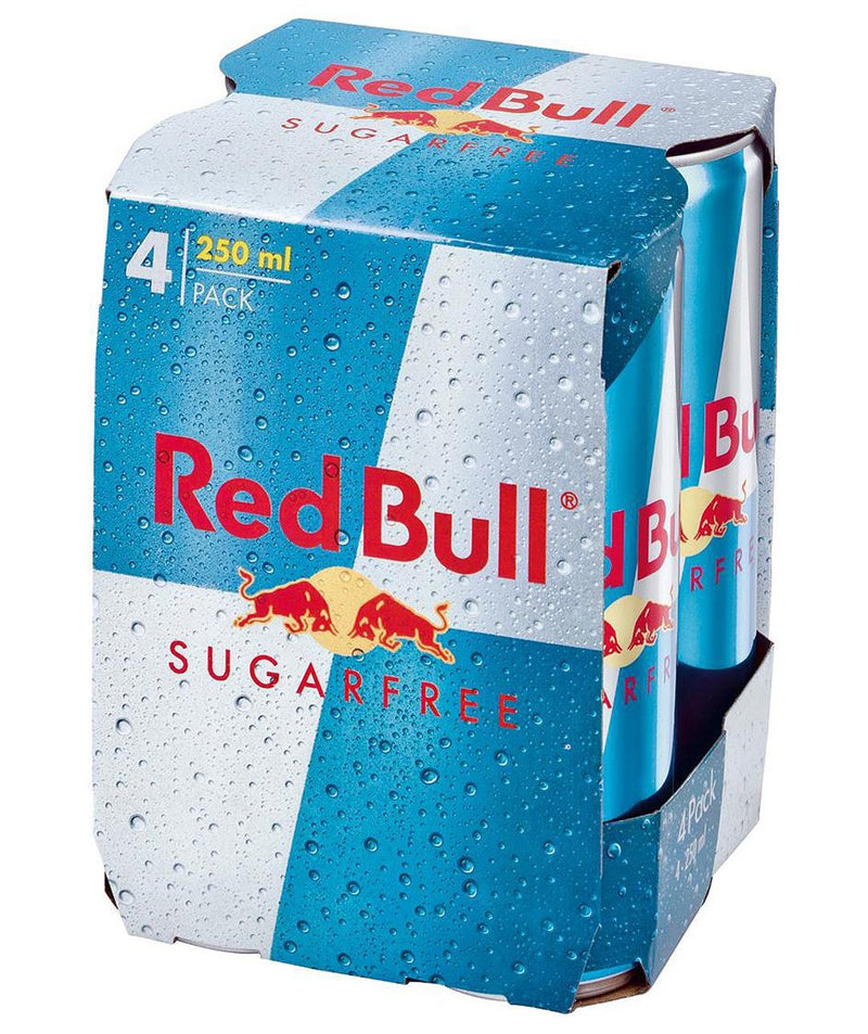 Red Bull Energy Drink Sugarfree  Pack Of 250ml Can