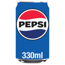 Pepsi Regular Soft Drink Pack of 24x330ml
