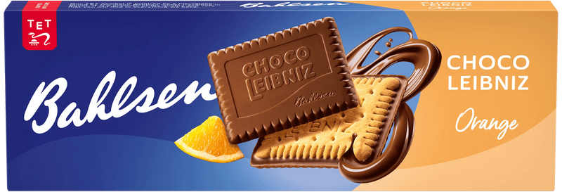 Bahlsen Choco Leibniz Orange Flavour Biscuits Pack of 12x111g