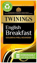 Twinings English Breakfast Tea Pack of 4x20