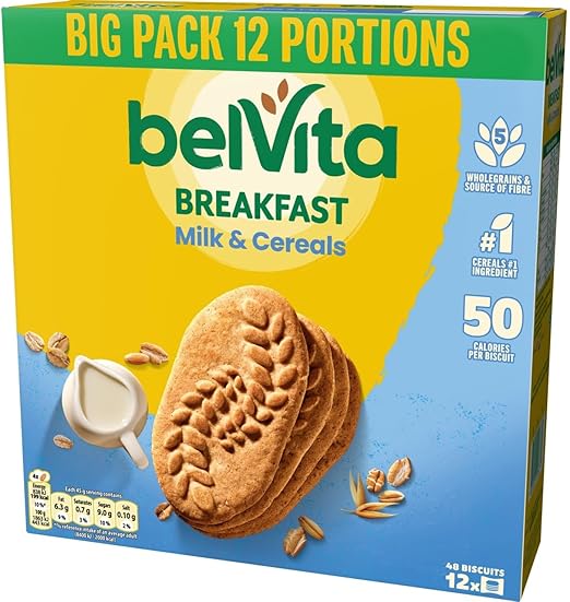 Belvita Breakfat Milk and Cereal Pack of 12x45g