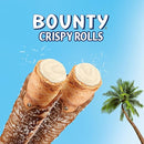 Bounty Coconut Crispy Rolls Twin Single Pack of 24x23.4g