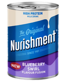 Nurishment The Original Blueberry Swirl Flavour Pack of 12x400g