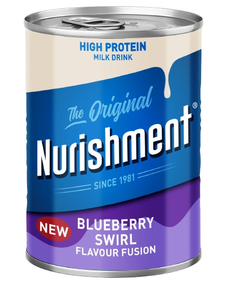 Nurishment The Original Blueberry Swirl Flavour Pack of 12x400g