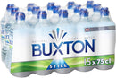 Buxton Still Natural Mineral Water Pack of 15x750ml