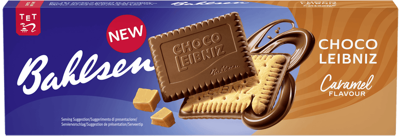 Bahlsens Choco Leibniz caramel Flavour Biscuits 12x111g