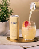 TRIP CBD Infused Peach Ginger Sparkling Water Pack of 12x250ml