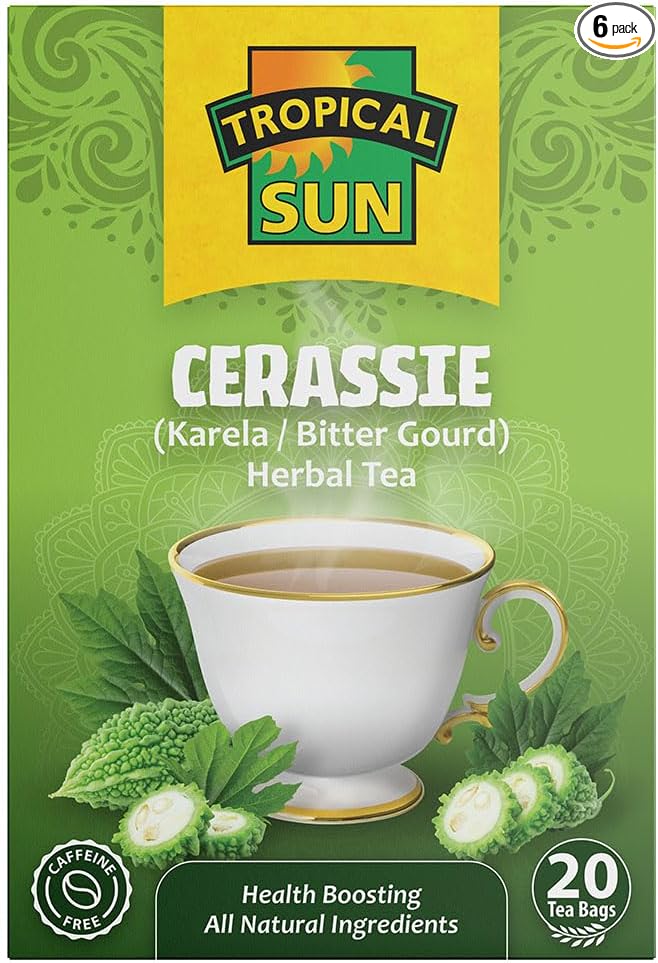 Tropical Sun Cerassie Flavour Tea Pack of 6x30g