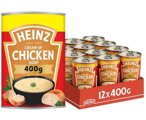 Heinz Ready To Serve Chicken Soup Pack of 12x400g
