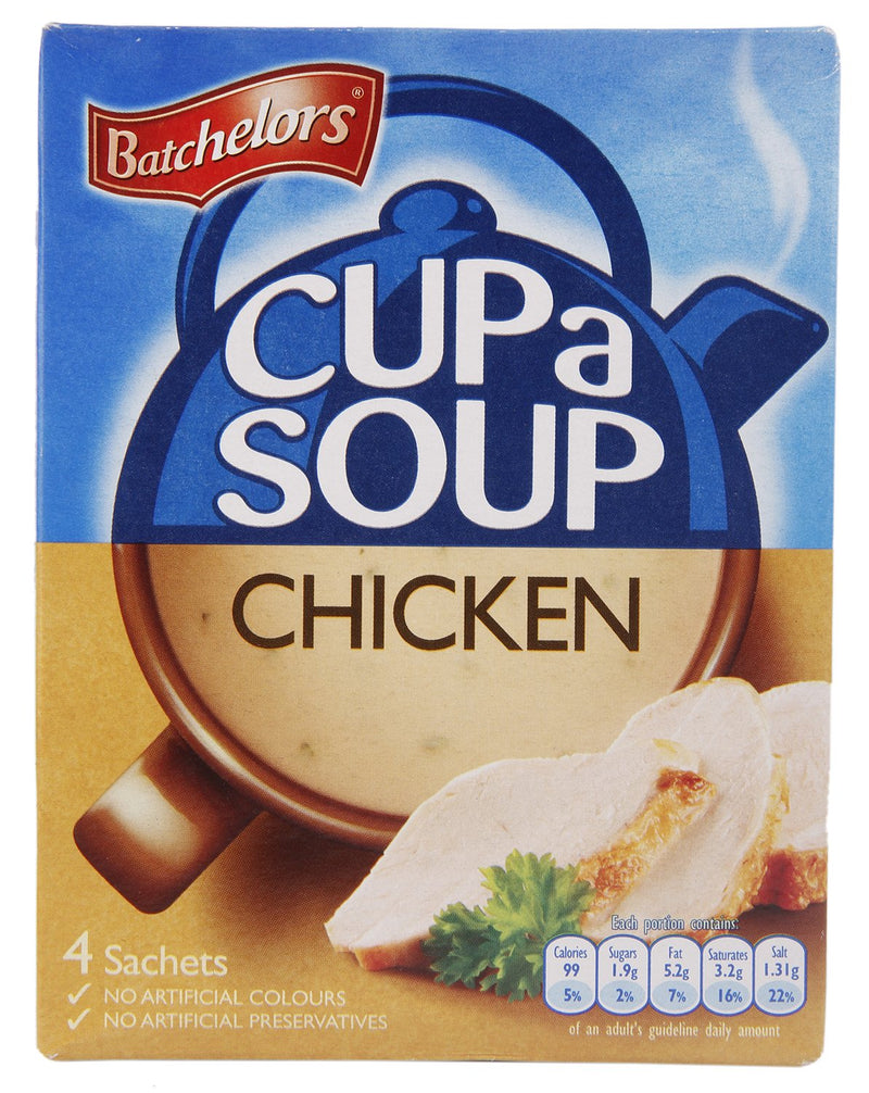 Batchelors Cup a Soup Chicken 4 Sachets Pack of 9x81g