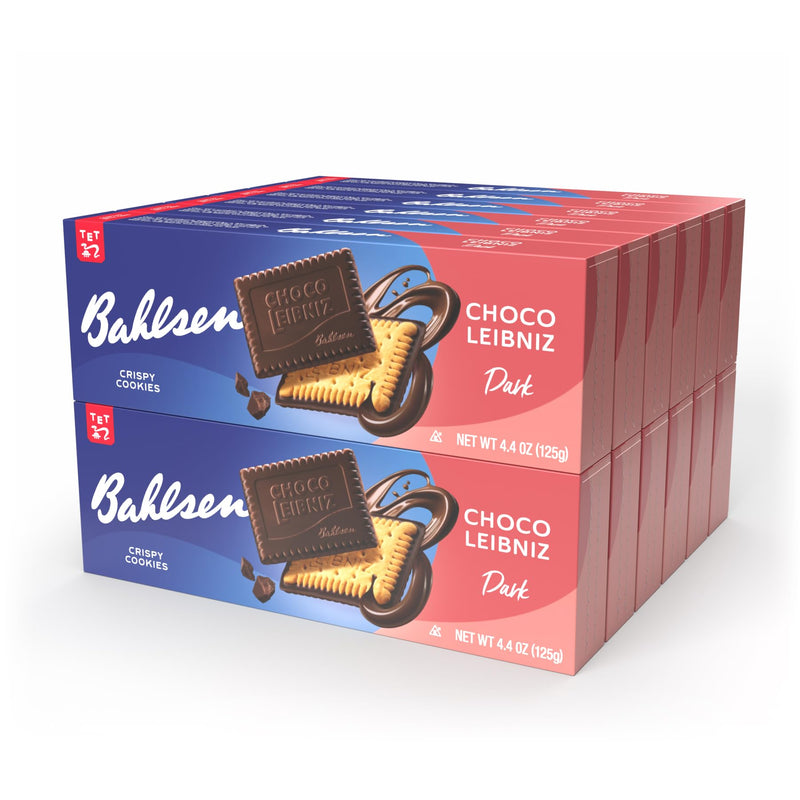 Bahlsen Choco Leibniz Dark Choc Flavour Biscuits Pack of 12x111g