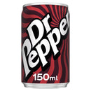 Dr Pepper Mini Cans Pack of 24x150ml