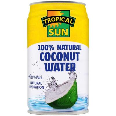 Tropical Sun Natural Coconut Water Pack of 12x330ml