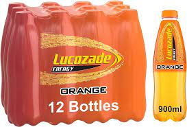 Lucozade Energy Drink Orange Pack of 900ml