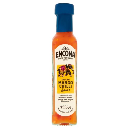 Encona Indian Mango Chilli Sauce 6x142ml