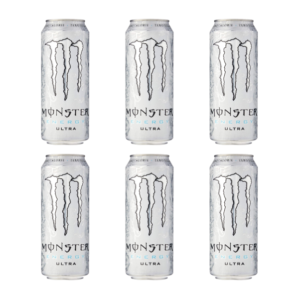 Monster Energy Drink Ultra White Zero Sugar 500ml Pack