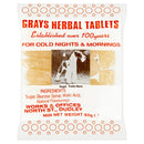 Grays Herbal Tablets Pack of 30x60g