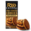 Fox Chocolatey Half Coated Milk Choclate Cookies Pack of 8x175g