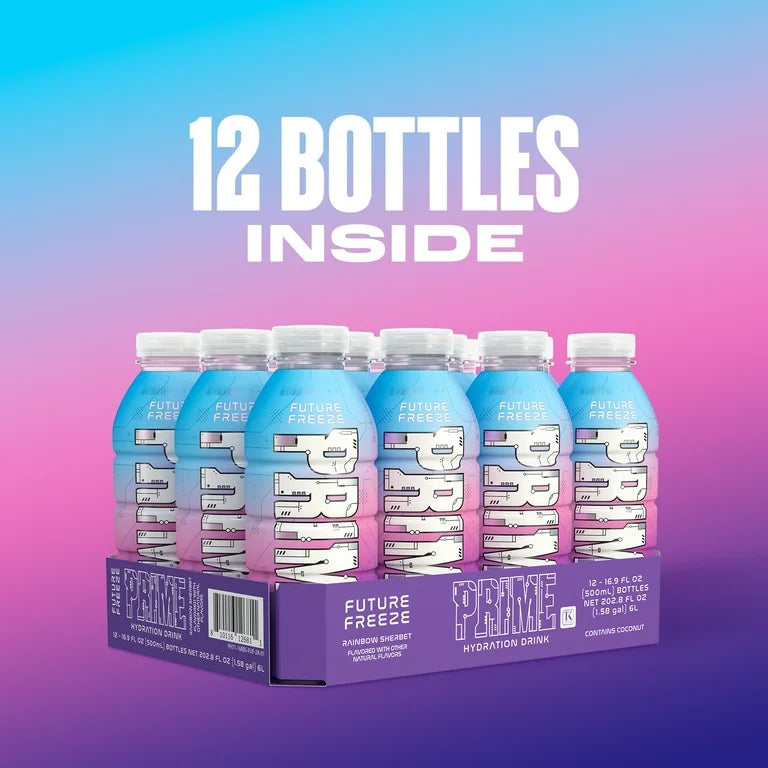 Prime Hydration Future Freeze Flavour Drink Pack of 12x500ml