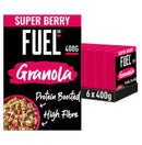Fuel10K Protein Boosted Granola Super Berry Pack of 6x400g