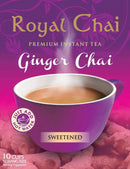 Royal Premium Ginger Sweetened Chai Pack of 8x200g