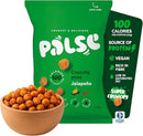 Palse Crunchy Jalapeno Flavour Peas Pack of 12x50g