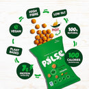 Palse Crunchy Jalapeno Flavour Peas Pack of 12x50g