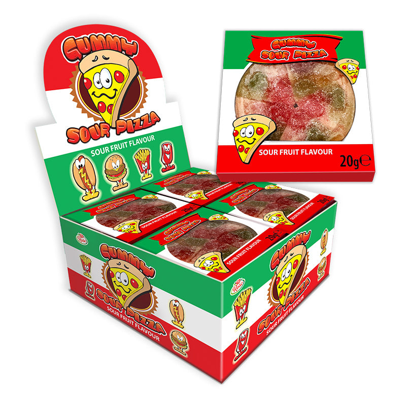Gummy Pizza Candy Pack of 24x20g