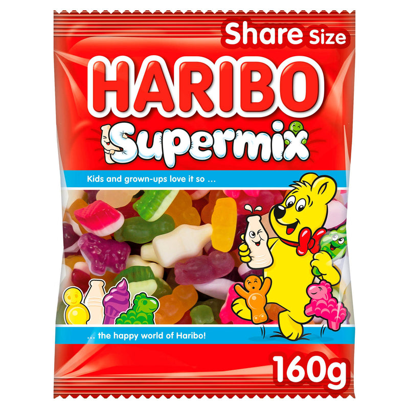 Haribo Supermix party sweets (Sharing bags & Tubs )