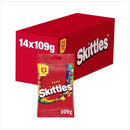 Skittles  Sweets Fruit chocolate Box of 14x109g