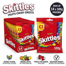 Skittles  Sweets Fruit chocolate Box of 14x109g