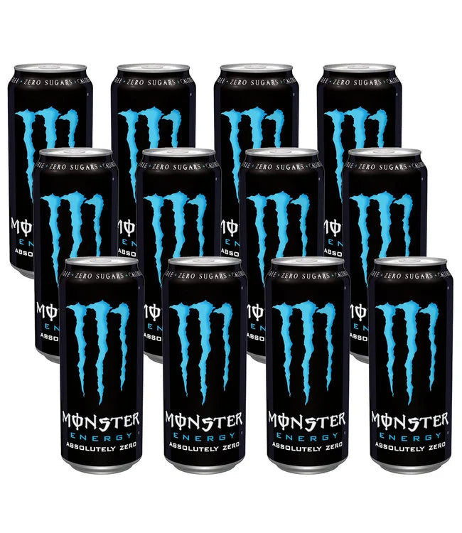 Monster Absolute Zero Sugar Energy Drink 500ml Pack