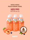 Mogu Mogu Peach Fruit Juice Bottle 24 x 320ml